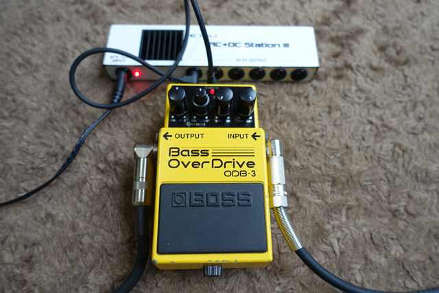 稼働中のBOSS Bass OverDrive ODB-3